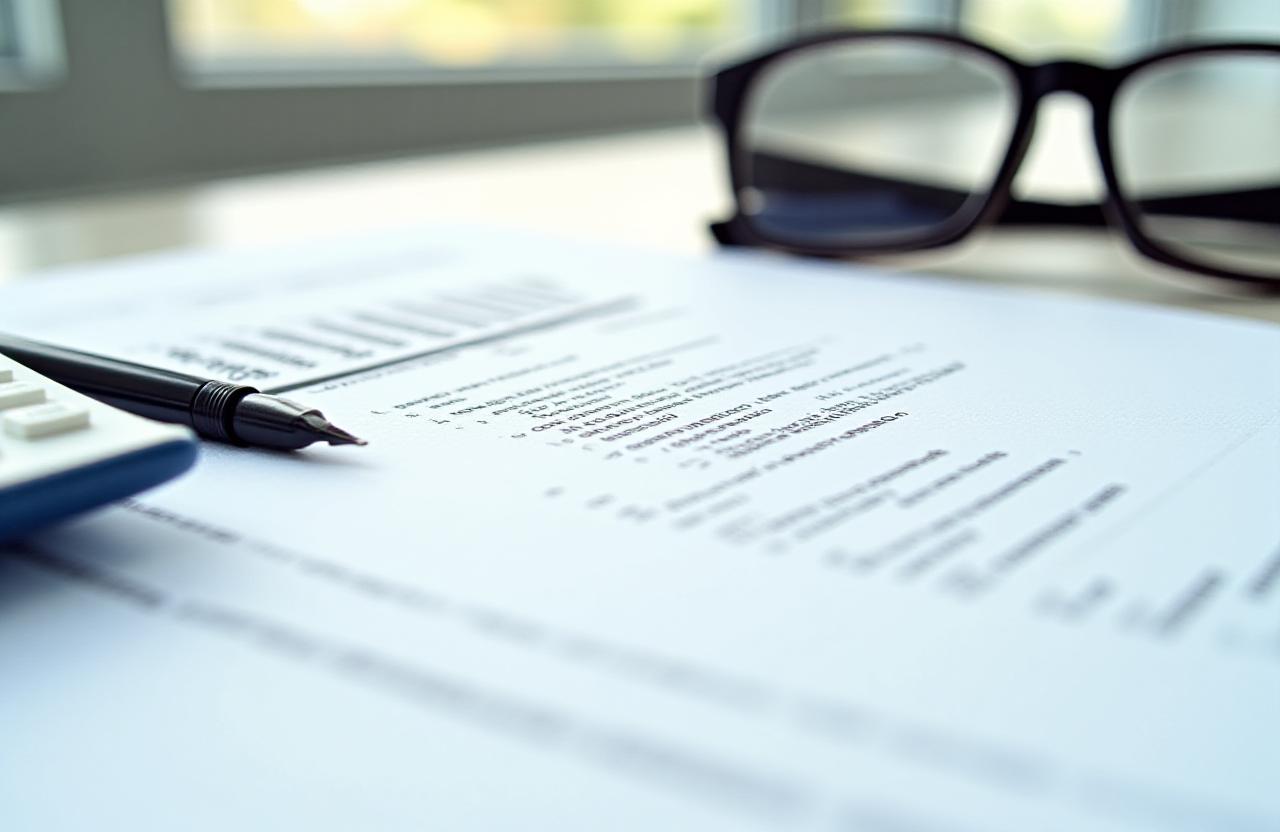 Close up of a signed service contract representing commercial cleaning agreements